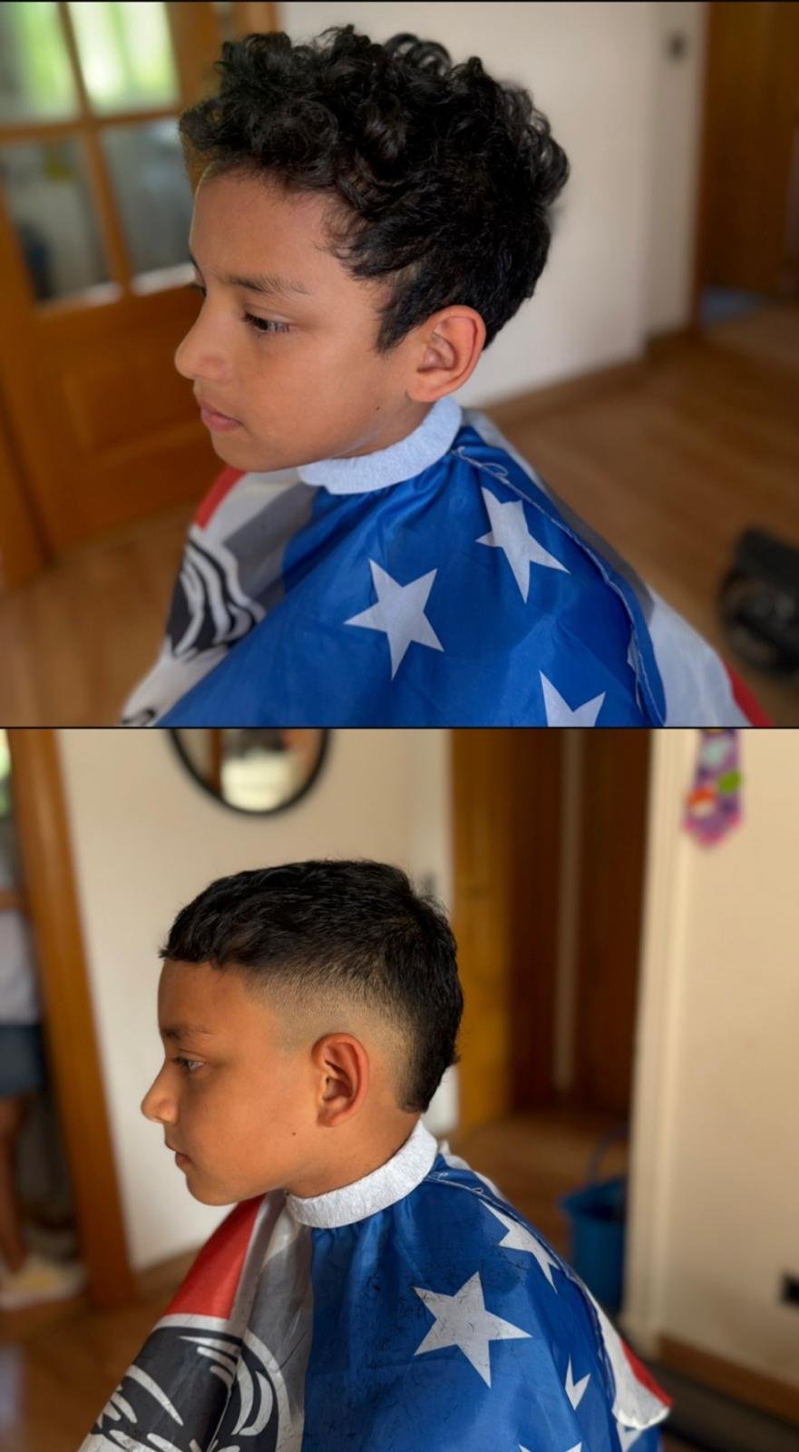 Transformación fade infantil
