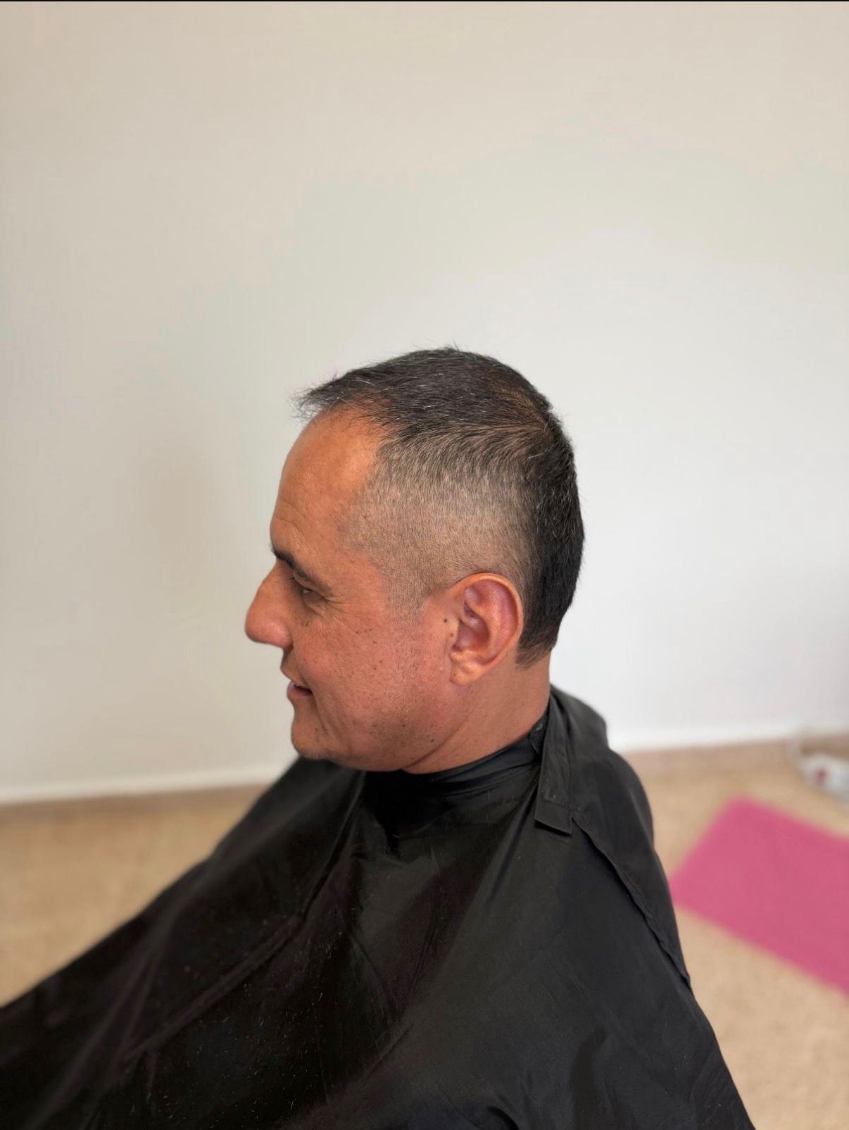 Fade bajo con raya